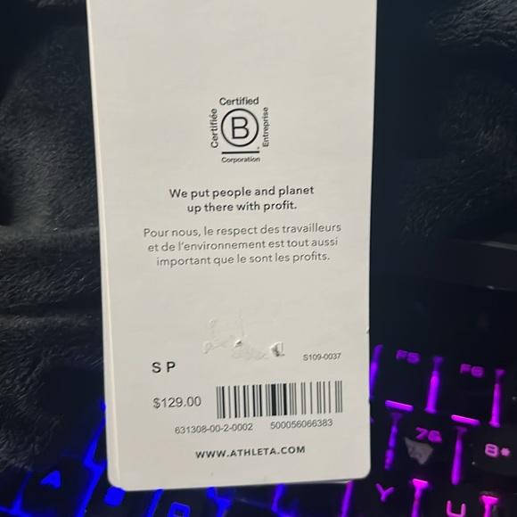 Athleta recovery cozy karma full zip new tags - Picture 6 of 6